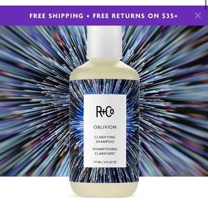 NEW never opened R+Co Oblivion Clarifying Shampoo 6fl oz